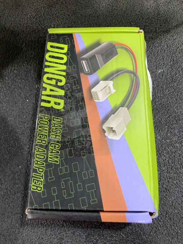 Photo 1 of Dongar Dashcam Power Adapter (10-pin Type H) for Hyundai/Kia. Compatible with Select Models, Ioniq 5, EV6, and More. Connects to Rearview Mirror, Built-in USB Power Source, Easy to Install