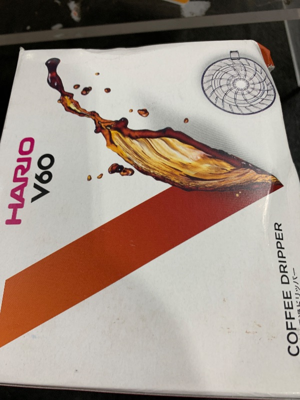 Photo 1 of Hario V60 Plastic Coffee Dripper, 02, Clear