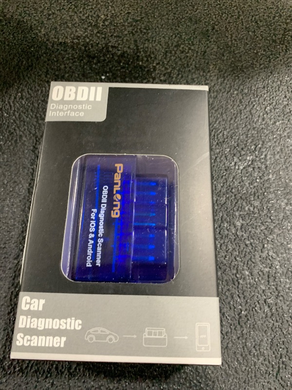 Photo 1 of Panlong OBD2 Scanner Bluetooth for iPhone iOS Android OBDII Car Diagnostic Scan Tool Engine Fault Code Reader