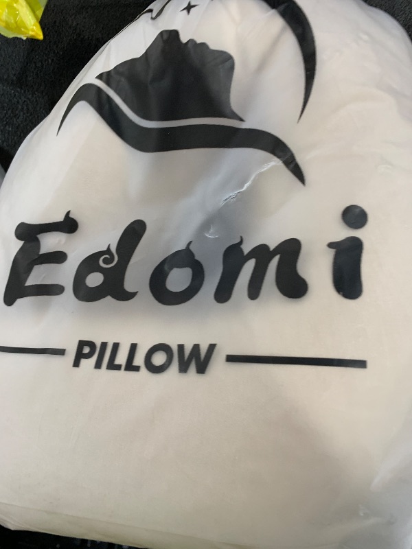 Photo 1 of Edomi Buckwheat Neck Pillow for Sleeping U Shaped Pillow Cooling Travel Head Support Pillow for Side Sleepers Buckwheat Hulls Concealed Zipper (12x12 inch,Macaron Light-Tan)
