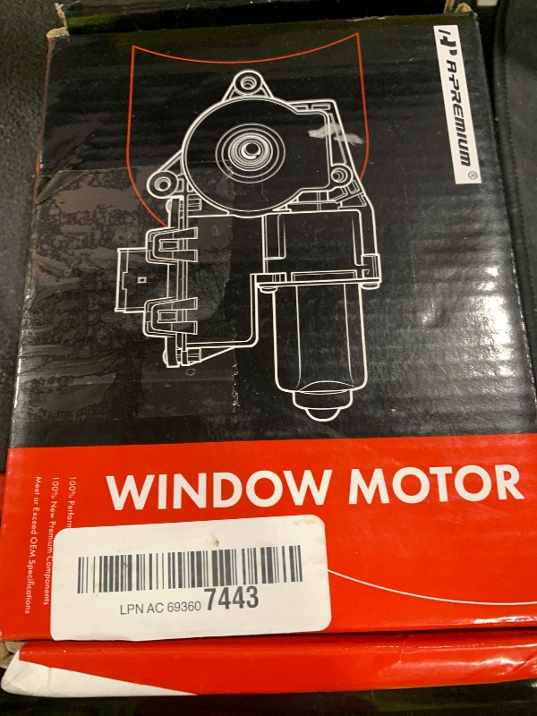 Photo 1 of A-Premium Rear Right Power Window Lift Motor (2-Pin) Compatible with Armada Maxima 2004-2008, Titan 2004-2011, Pathfinder Armada 2004, Armada 2005-2011, Passenger Side, Replace# 827307S000, 827307Y000