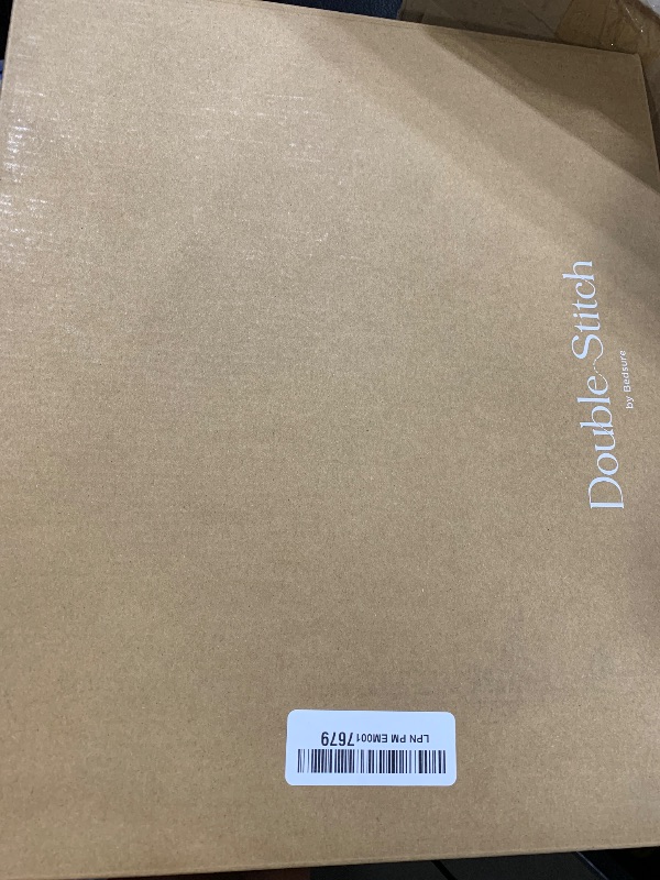 Photo 1 of Double Stitch Cotton Tencel Duvet Cover Queen - Cooling Duvet Cover Set Queen Size, Crisp, Breathable & Smooth for Hot Sleepers, Luxury Hotel Collection Bedding Set, 90" x 90", Bright White