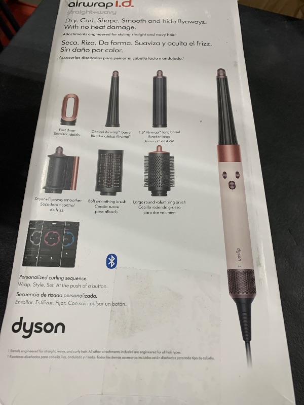Photo 1 of Dyson Airwrap i.d.™ Multi-Styler and Dryer Straight+Wavy in Ceramic Pink and Rose Gold