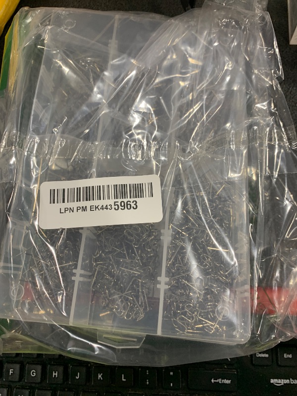 Photo 1 of 1000PCS Welding Rods Hot Staples Plastic Repair Machine Welding Staples for Hot Stapler Repair Car Bumpers Machine Dashboards Lamp Holders Daily Plastics Supplies Plastics Rings 0.8mm 0.6mm Staple