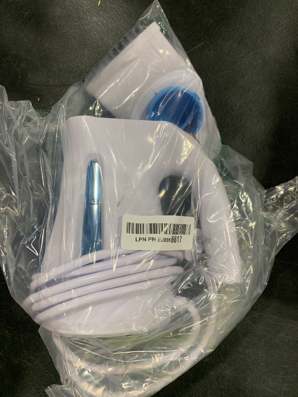 Photo 1 of HiLIFE Steamer for Clothes, Portable Handheld Design, 240ml Big Capacity, 700W, Strong Penetrating Steam, Removes Wrinkle, for Home, Office(ONLY FOR 120V) (Blue)