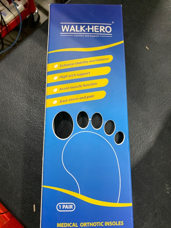 Photo 1 of Plantar Fasciitis Relief - Arch Support Insoles for Men Women, Shoe Inserts for Flat Feet, Orthotic Shoe Insoles All-Day Energy and Comfort with Every Step (Mens 13-13 1/2)