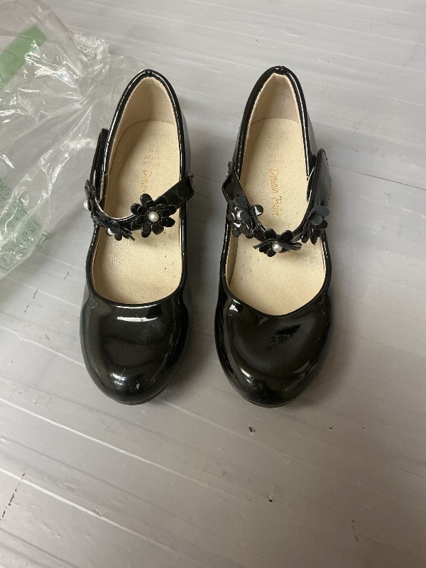 Photo 1 of DREAM PAIRS Girls Mary Jane Dress Shoes Pumps Low Heels Flower Party Wedding Princess,Size 13 Little Kid,Black,SDFL2317K