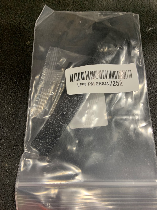 Photo 1 of GoHomeNumbers Plastic Arrow Sign, 6 inches long with hardware included, 6 inches, Black