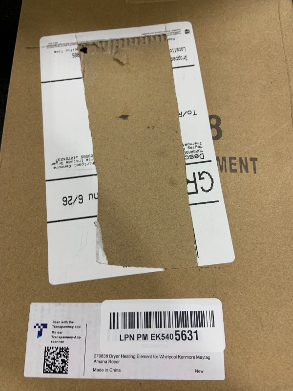 Photo 1 of ?UPGRADED?279838 Dryer Heating Element for Whirlpool Kenmore Maytag Amana Roper, Dryer Heating Element Parts Include Dryer Thermostat Thermal Fuse, Replaces 2406026 3403585 w10724237