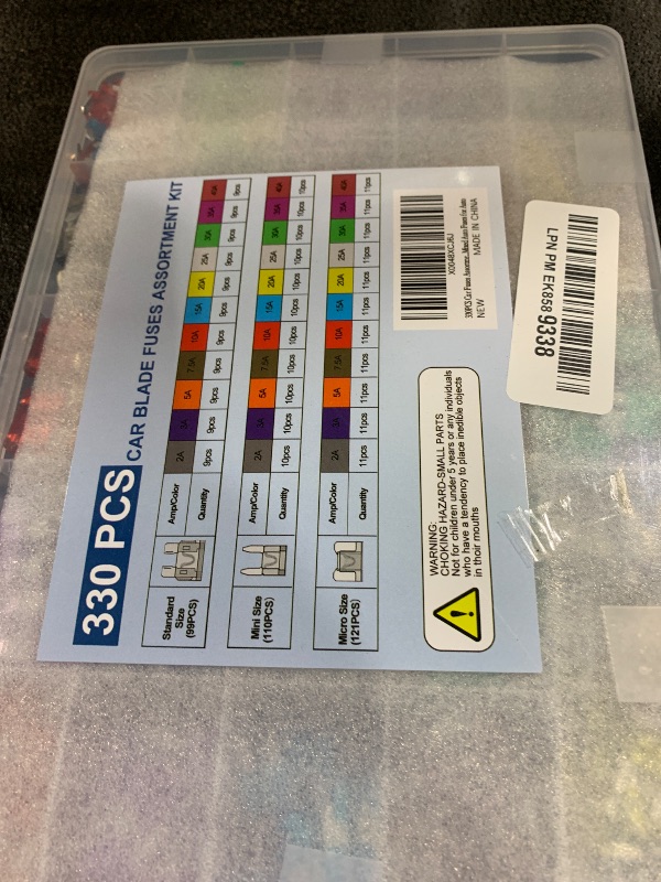 Photo 1 of 330PCS Car Fuses Assortment Kit, Upgraded Blade Fuses Automotive - Standard & Mini & Low Profile Mini Fuse (2A/3A/5A/7.5A/10A/15A/20A/25A/30A/35A/40A), cooclensportey Mixed Auto Fuse for Car, RV, Boat
