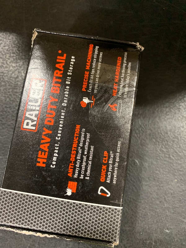 Photo 1 of Ball End Hex Bit Set - Railer 2 Inch Impact Driver 20pc Hex Bit Set With A Bit Holder & Carabiner. Premium S2 Steel, Ideal For Furniture Screws