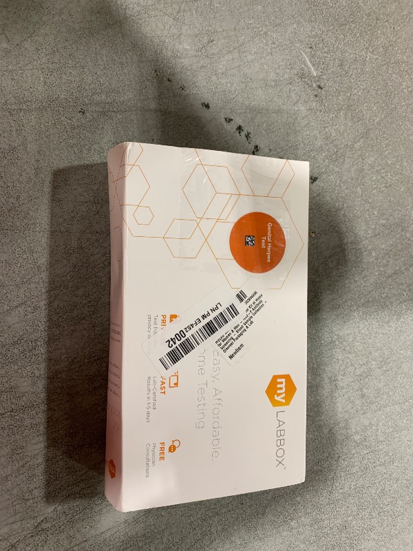 Photo 1 of myLAB Box Herpes STD Test Kit at Home for Women & Men - HSV-2 Antibody Screening - Blood Sample Collection - Discreet Packaging & Lab-Certified Results - Convenient at-Home STI Testing
