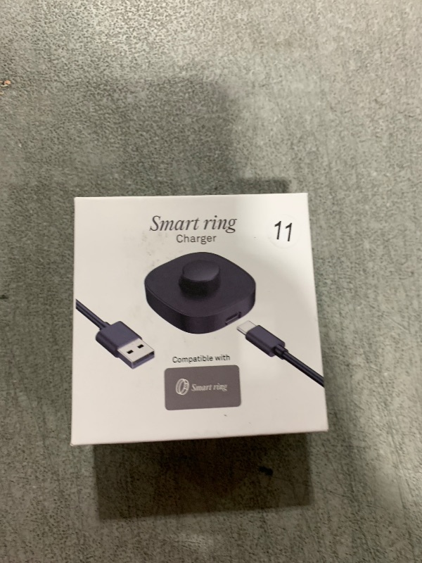 Photo 1 of sylacor Compatible with Oura Ring Gen 3 Charger, Fast Charging Dock with USB-C Cable for Ring Gen 3 Horizon/Heritage (Size 11)