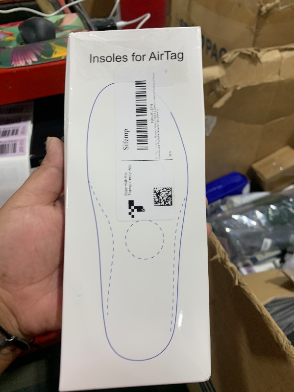 Photo 1 of Sifemp Shoe Insole for Airtag, Shoe Insert for Kids and Adults, Comfortable Footwear Mount (195-210mm)