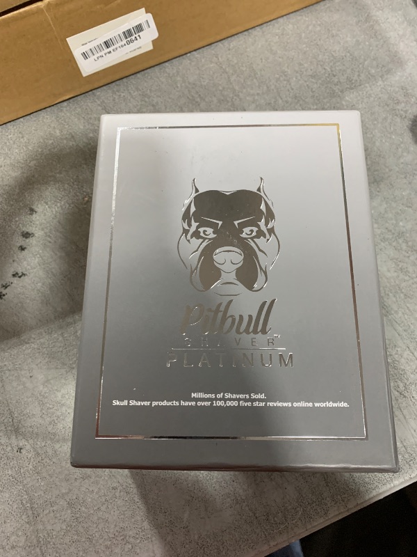 Photo 1 of Skull Shaver - Pitbull Platinum PRO PX5 Head and Face Shaver - with Bonus Blade