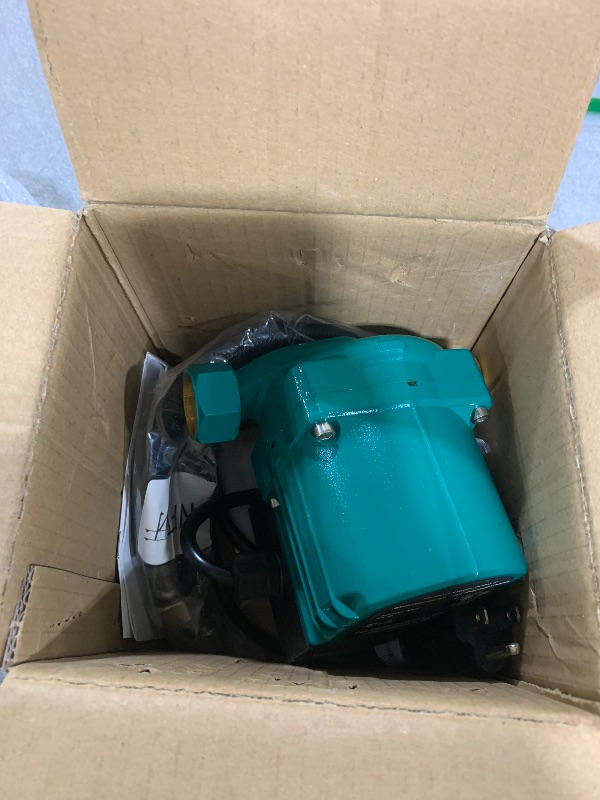 Photo 1 of PROZRTED Instant Hot Water Circulating Pump with Built-in Digital Timer and Adjustable Thermostat Control Valve (From 68°F to 118°F),10 ft Cord, 2 Supply Lines
