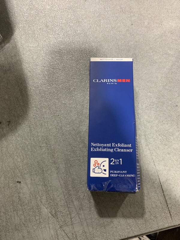 Photo 1 of CLARINSMEN Exfoliator Cleanser | Exfoliating Face Wash For Men | Deeply Cleanses Impurities and Clears Out Clogged Pores | Contains Salicylic Acid | All Skin Types | 4.4 Ounces