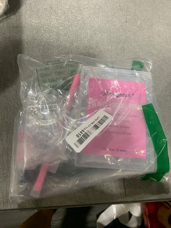 Photo 1 of GlimightyX Polygel Toenail Forms Kit