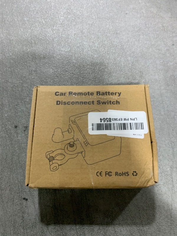 Photo 1 of IMAYCC Remote Battery Disconnect Switch 12V, Kill Switch for Car with Led Voltage Display, Car Battery Kill Switch Anti Theft, Battery Cut Off Shut Off Switch for Auto,Vehicle, RV, ATV,Truck, Boat.