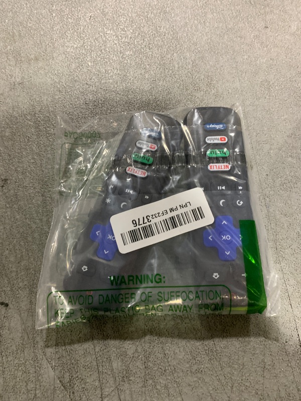 Photo 1 of (Pack of 2) Replacement-Remote-Control for Roku-TV,Compatible for TCL Roku/Hisense Roku/Onn Roku/Philips Roku Smart TVs(Not for Roku Stick and Box)