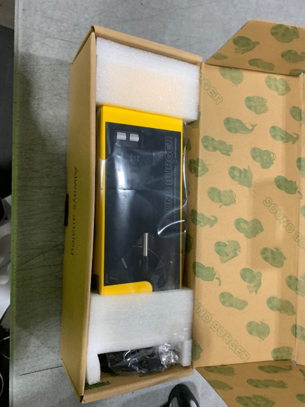 Photo 1 of Audio-Technica AT-SB727-YL Portable Turntable, Yellow