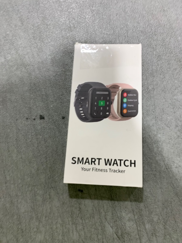 Photo 1 of Smart Watch for Men Women, 1.96" HD Fitness Tracker Running Watch (Answer/Make Call), IP68 Waterproof,Pedometer, Sleep/Step/Activity/Heart Rate Monitor,110+ Sport Mode Smartwatch for iOS Android Phone