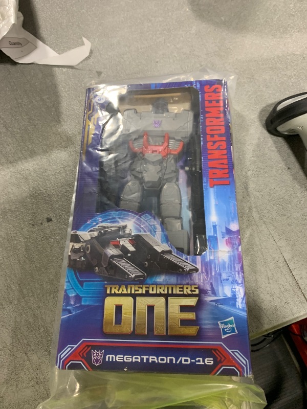 Photo 1 of Transformers One Mega Changer Megatron (D-16) 11-Inch Robot Action Figure, Interactive Toys for Boys and Girls Ages 6 and Up