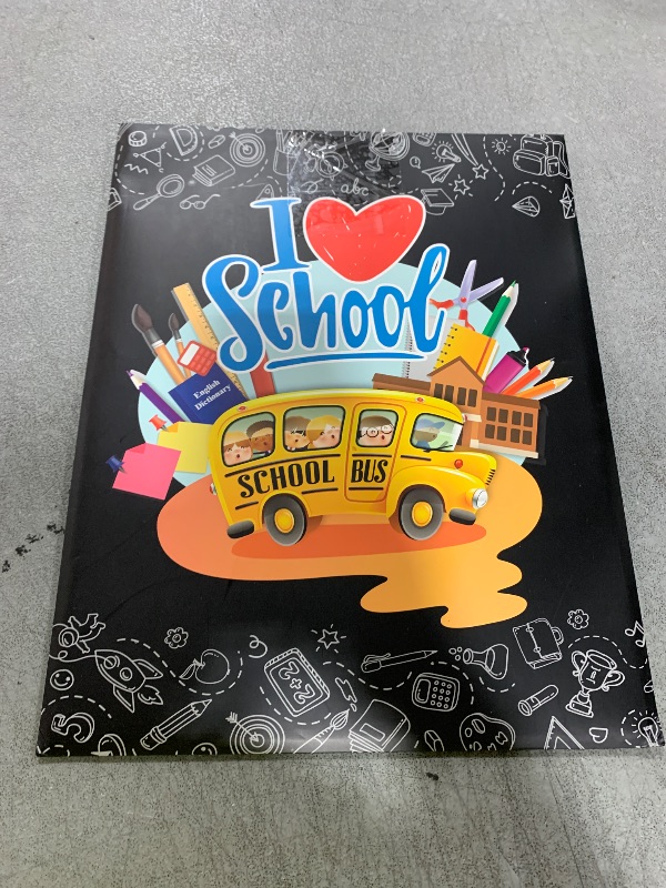 Photo 1 of PETCEE First Day of School Board Sign - 11"x14" Double Sided Reusable and Erasable 1st First & Last Day of Preschool Pre-K Chalkboard Sign Photo Prop Gift Back to School Supplies for Kids Son Daughter