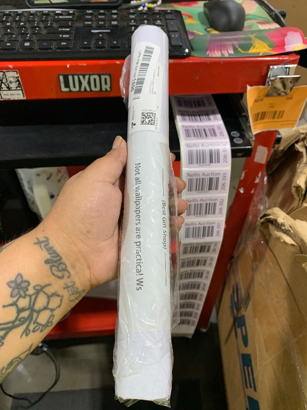Photo 1 of practicalWs Glossy Marble Contact Paper Granite White/Grey Kitchen Countertop Cabinets Furniture Refurbishment Wall Paper Thick Removable Wallpaper Peel and Stick Wall Decor Vinyl Wrap 11.8"x78.7"