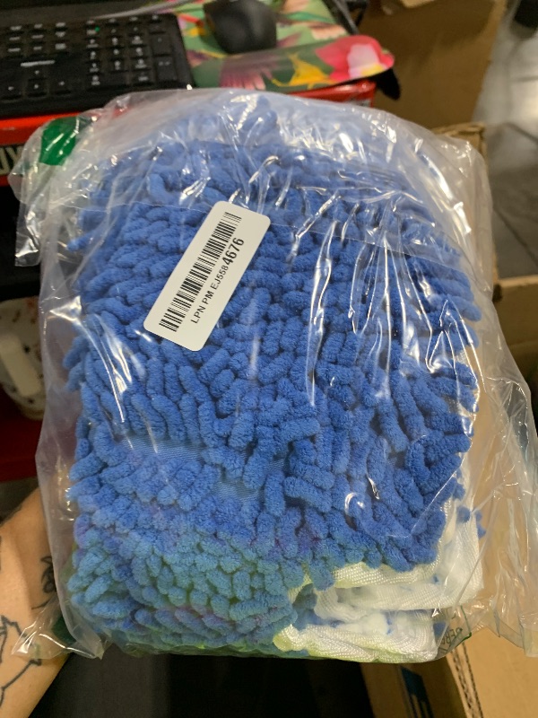 Photo 1 of 3 Pack Mop Heads Replacements for Ocedar Dual-Action Microfiber Flip Mop, Double Sided Mop Replace Head Mop Refills with Microfiber & Chenille for Dry Wet Use, Reusable, Machine Washable