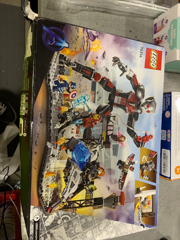 Photo 1 of LEGO Marvel Captain America Civil War Action Battle Building Toy Set - Marvel Superhero Toy for Kids, Boys and Girls, Ages 10+ - with 8 Minifigures and Giant Ant Man - Gift Idea for Birthday - 76314