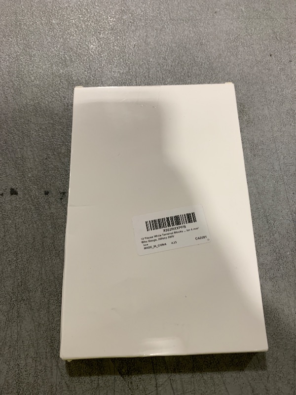 Photo 1 of 10 Pieces White Terminal Blocks 12-Position Terminal Strip Dual Row Screw Terminals Electric Wire Connector 4 mm² Wire Gauge, 20Amp 380V