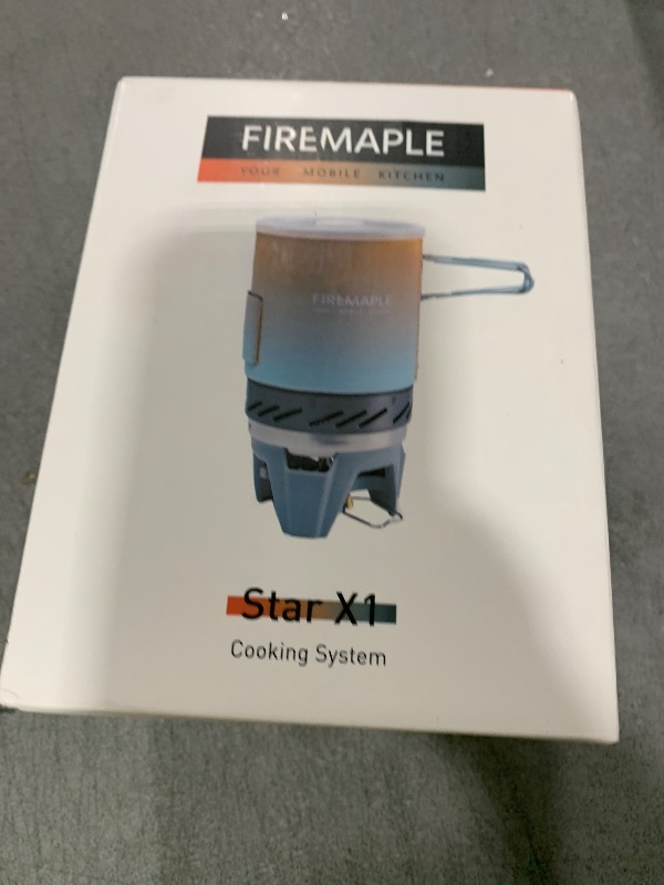 Photo 1 of Fire-Maple "Fixed Star 1" Personal Cooking System | Pot/Jet Burner Stove System with Electric Ignition | Ideal for Hiking, Camping, Backpacking, Fishing, Hunting Trips and Emergency Use Multi