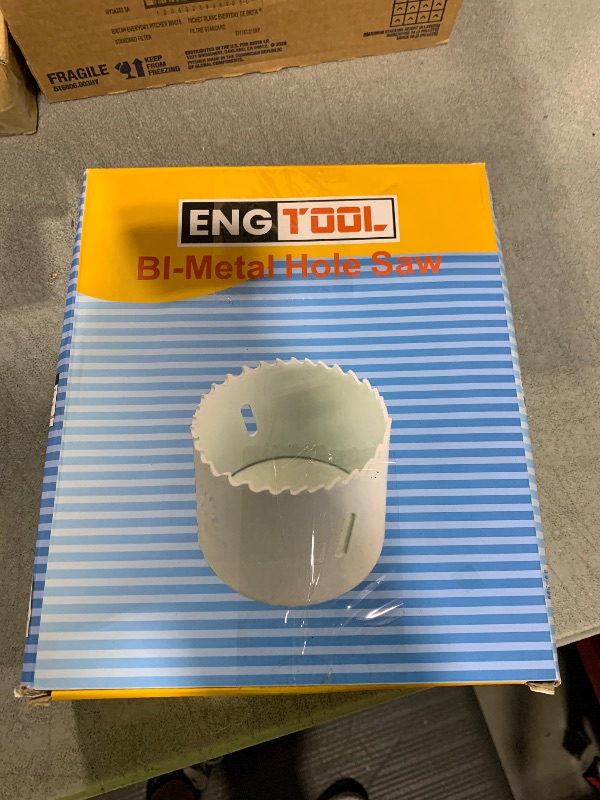 Photo 1 of MaxTool 8-1/16" Bi-Metal Cobalt Hole Saw 205mm HSS M42 Bimetal Holesaw 1.5" Deep for Metal Wood Plastic Composite etc; BM42W44R804