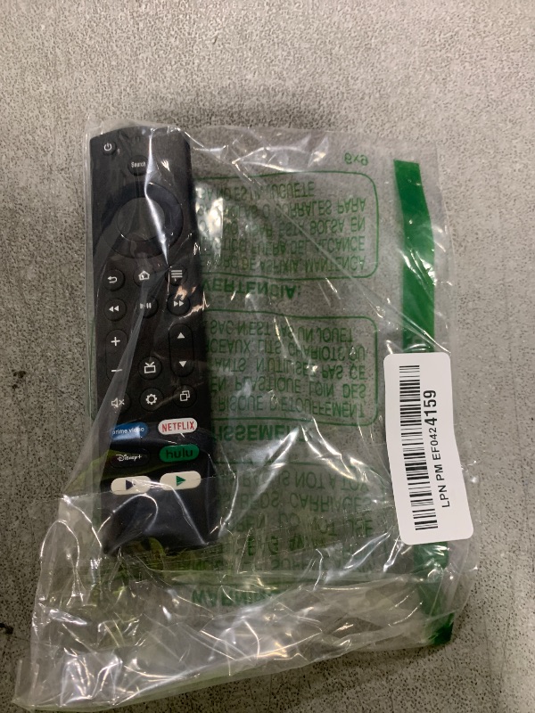 Photo 1 of Replacement Remote for AMZ TV Edition Smart TVs, Compatible with Insignia, Toshiba, Pioneer Models