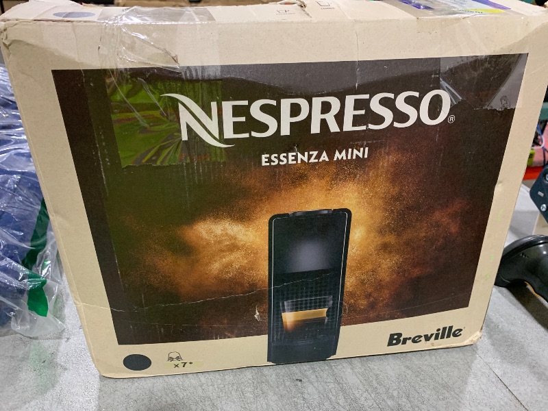 Photo 1 of Nespresso Essenza Mini Coffee and Espresso Machine by DeLonghi, Black