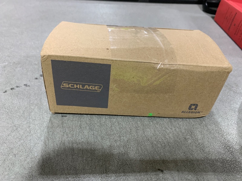 Photo 1 of Schlage F10 PLY 619 Plymouth Door Knob, Hall & Closet Passage Lock, Satin Nickel