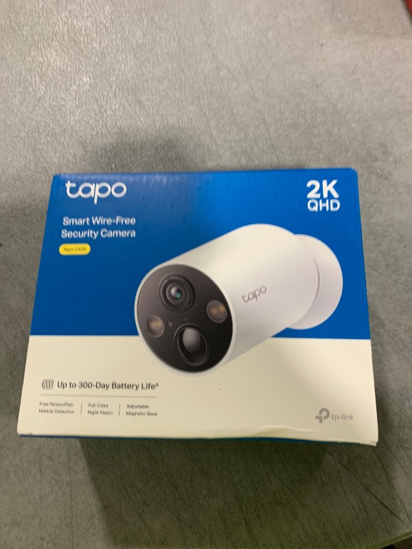 Photo 1 of TP-Link ???? MagCam, 2024 PCMag Editors’ Choice & Wirecutter Recommended Outdoor Security Camera, 2K, Battery, Magnetic Mount Wireless Camera, 150° FOV, SD/Cloud Storage, Person/Vehicle Detection