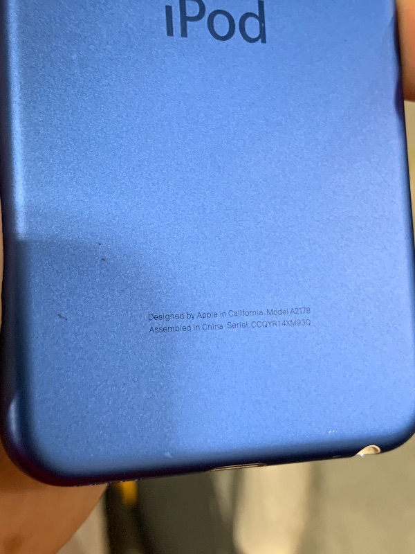 Photo 1 of Apple iPod Touch, 32GB - Blue (6th Gen) (Renewed)