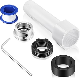 Photo 1 of Dreyoo Four in One Tub Spout Adapter, Threaded Bathtub Faucet Adapter Slip Fit for Copper (Compatible with 1/2'' Copper Pipe, 1/2'' and 3/4'' Pipe Thread), Bathtub Spout Adapter Kit with Assembly Tool
