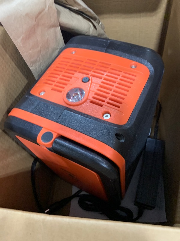 Photo 1 of Giomre Portable Power Station, 297Wh Backup Lithium Battery Generator with 600W AC Output and 100W Fast Charging, Solar Generator for Outdoors Camping, Travel Emergency, Home Blackout