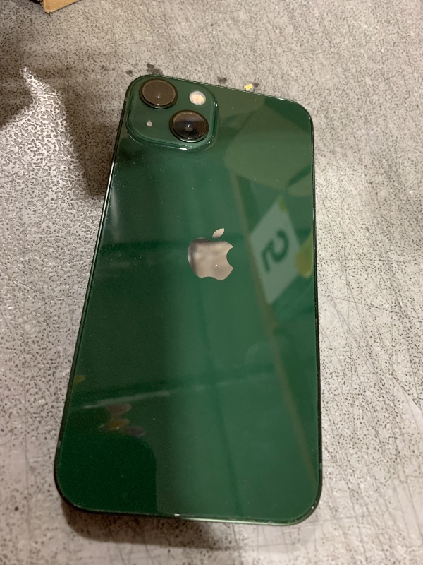 Photo 1 of Apple iPhone 13, 256GB, Green - Unlocked (Renewed)