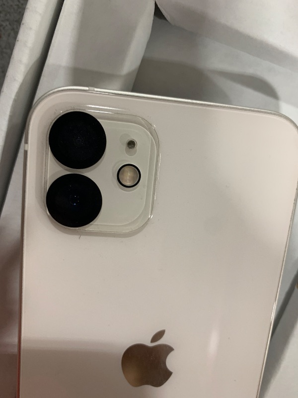 Photo 1 of Apple iPhone 12, 64GB, White - Unlocked (Renewed Premium)