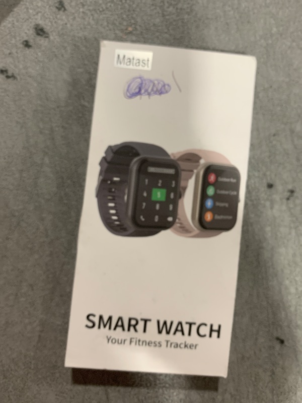 Photo 1 of Smart Watch for Men Women(Answer/Make Calls), 1.96" HD Smartwatch, Fitness Tracker with 110+ Sport Modes, IP68 Waterproof, Heart Rate/Sleep/Step Monitor, Pedometer, Activity Tracker for Android iOS