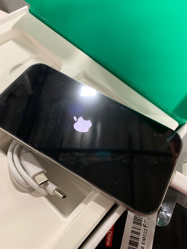 Photo 1 of Apple iPhone 15 Pro, 128GB, Natural Titanium - Unlocked (Renewed Premium)