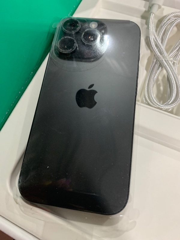 Photo 1 of Apple iPhone 16 Pro, US Version, 128GB, Black Titanium - Unlocked (Renewed Premium)