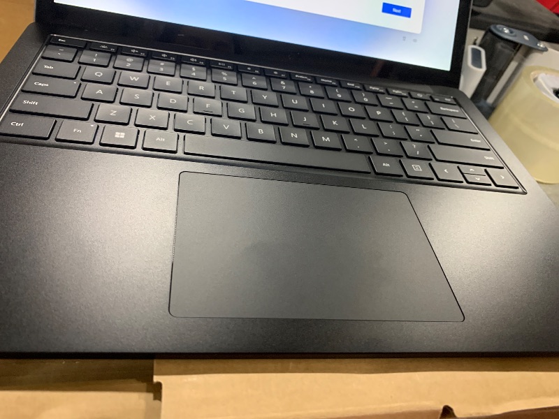 Photo 1 of Surface Laptop 4 for Business - 13.5", Matte Black (Metal), Intel Core i7, 16GB RAM, 256GB SSD, Fren