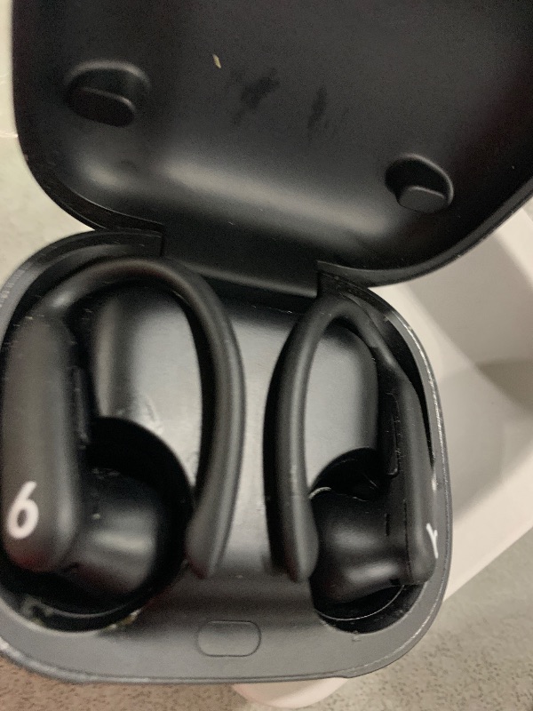 Photo 1 of Beats Powerbeats Pro 2 Wireless Bluetooth Earbuds - Noise Cancelling, Heart Rate Monitor, IPX4, Up to 45H Battery & Charging Case, Works with Apple & Android - Jet Black