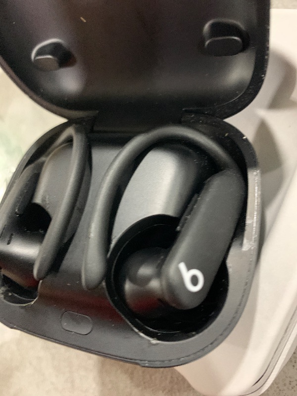 Photo 1 of Beats Powerbeats Pro 2 Wireless Bluetooth Earbuds - Noise Cancelling, Heart Rate Monitor, IPX4, Up to 45H Battery & Charging Case, Works with Apple & Android - Jet Black