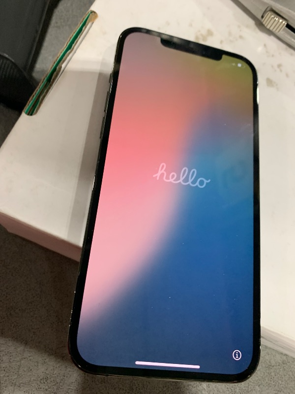 Photo 1 of Apple iPhone 12 Pro Max 5G, US Version, 128GB, Graphite - Unlocked (Renewed)